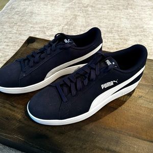NWOT Puma Shoes Size 13 Navy Blue